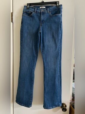 Levi's Medium Blue Flare Jeans for Women
